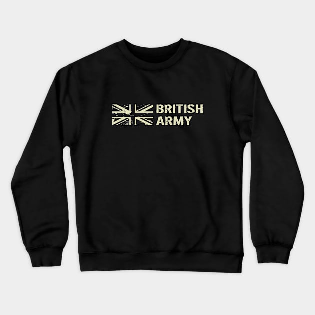 British Army Crewneck Sweatshirt by Jared S Davies